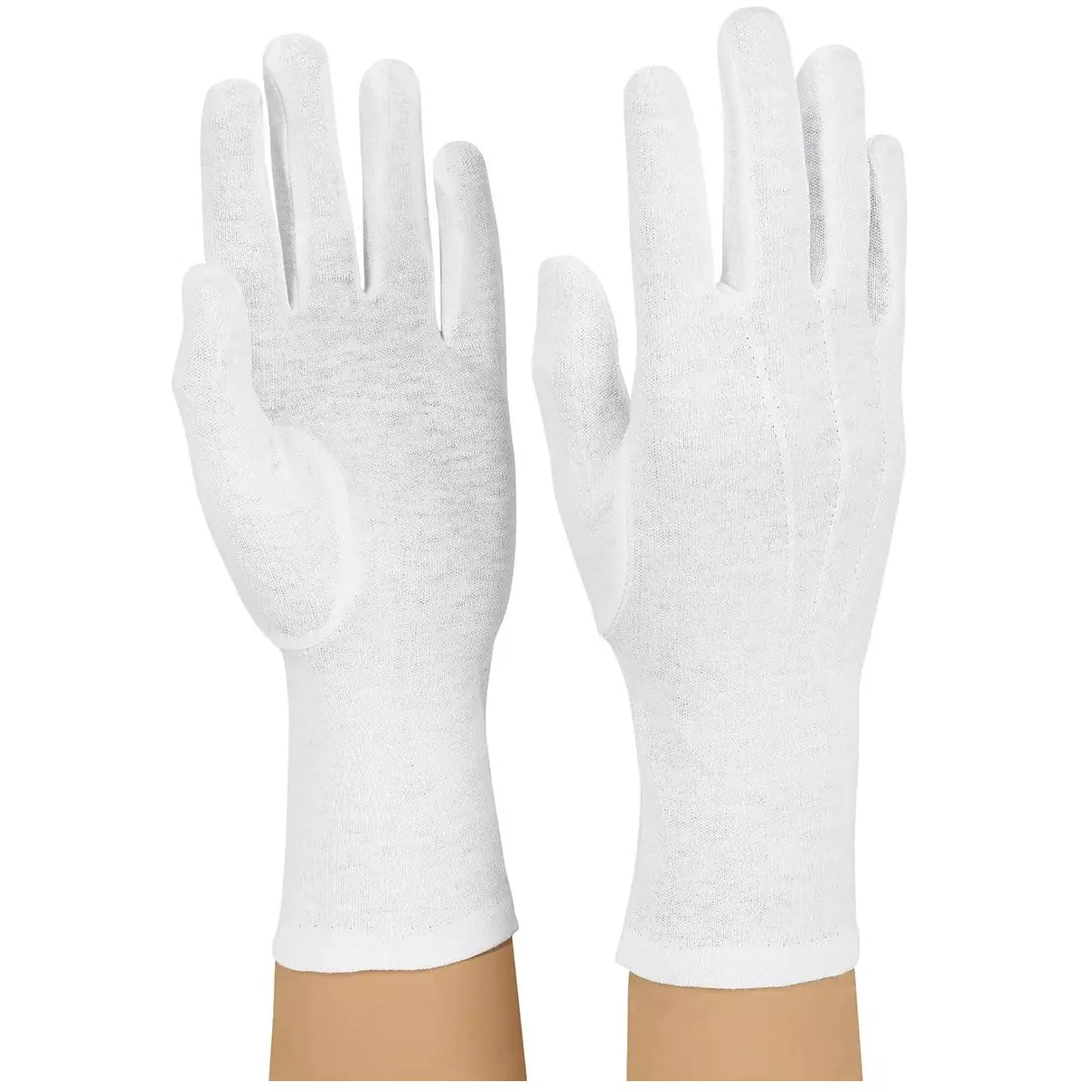 Guantes de algodón con banda militar y puño largo StylePLUS